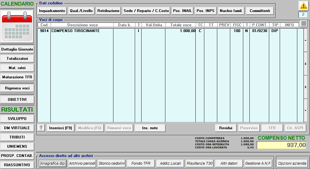 Immagine che contiene testo, schermata, software, schermo Descrizione generata automaticamente